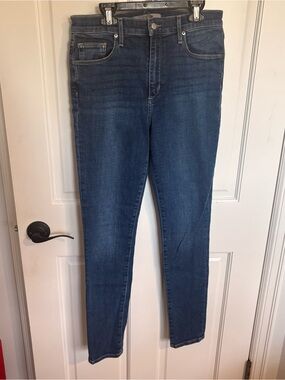 Joe's High rise skinny Dark Wash Denim Jeans Size W 29 Blue Pants Casual Stylish